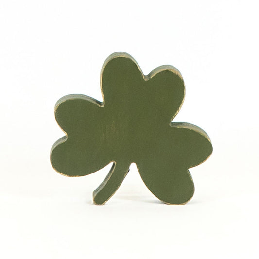 Shamrock Wooden Block