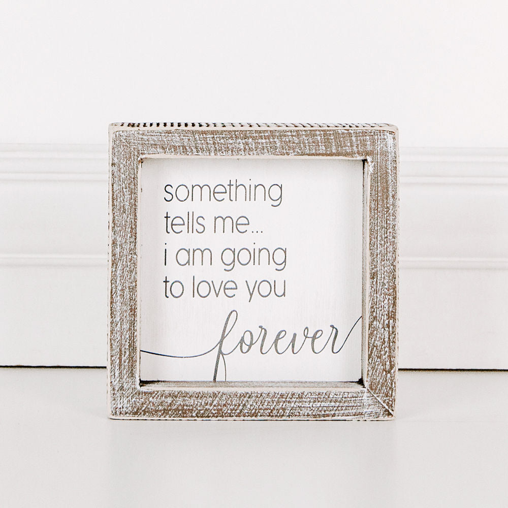 Love You Forever Wooden Frame